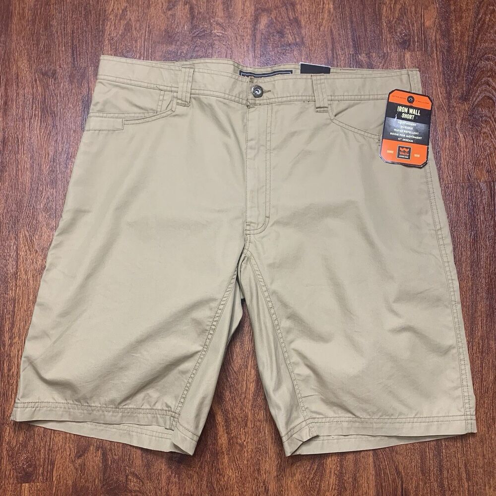 Walls Iron Wall Shorts Water Repellent Khaki Tan Men’s Sz 40 New!